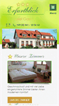 Mobile Screenshot of hotel-erfurtblick.de